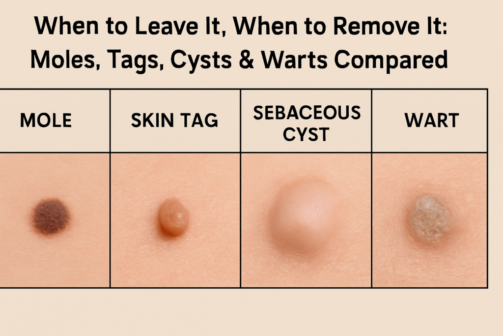 Skin Tag Removal Staten Island benign growth evaluation by Dr Lederman